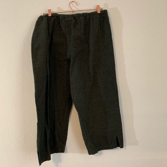 Forrest Green Casual Drawstring Cotton Pants XL - Picture 4 of 6